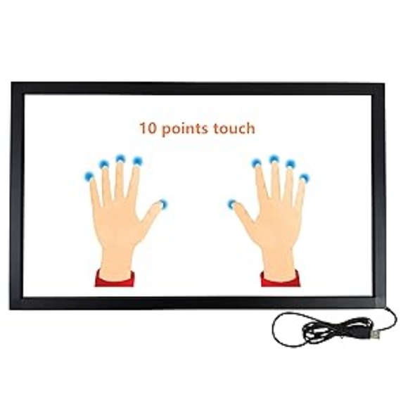 75 Inch Interactive 10 Points Infrared IR Touch Screen Overlay Frame Free Driver - Picture 2 of 4